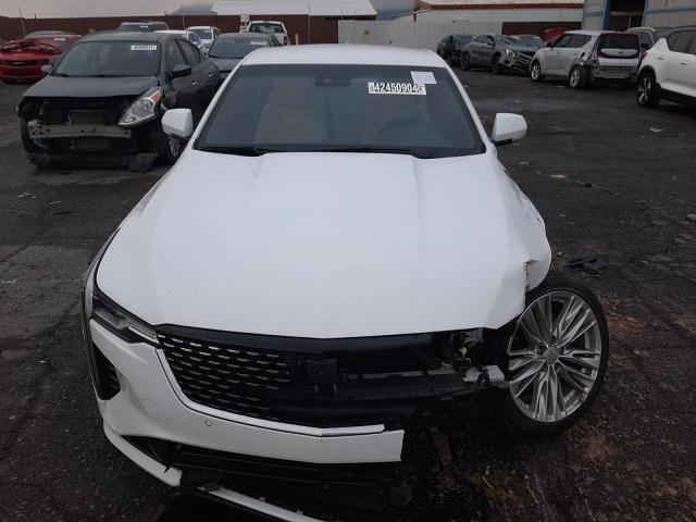 1G6DB5RK6N0120554 - 2022 CADILLAC CT4 PREMIUM LUXURY WHITE photo 5