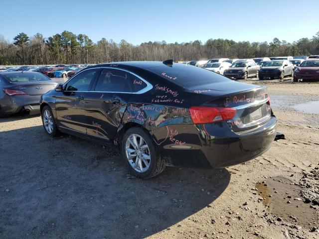 2G1105S36H9158247 - 2017 CHEVROLET IMPALA LT BLACK photo 2