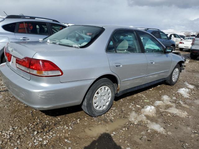 1HGCF86601A134350 - 2001 HONDA ACCORD VALUE SILVER photo 3