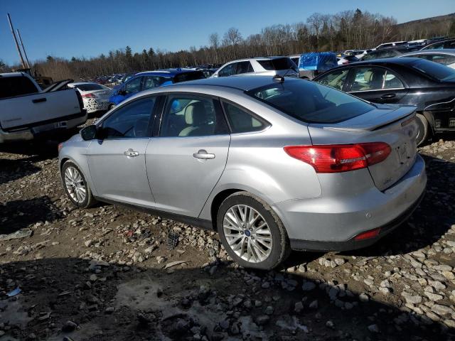 1FADP3J27HL291403 - 2017 FORD FOCUS TITANIUM SILVER photo 2