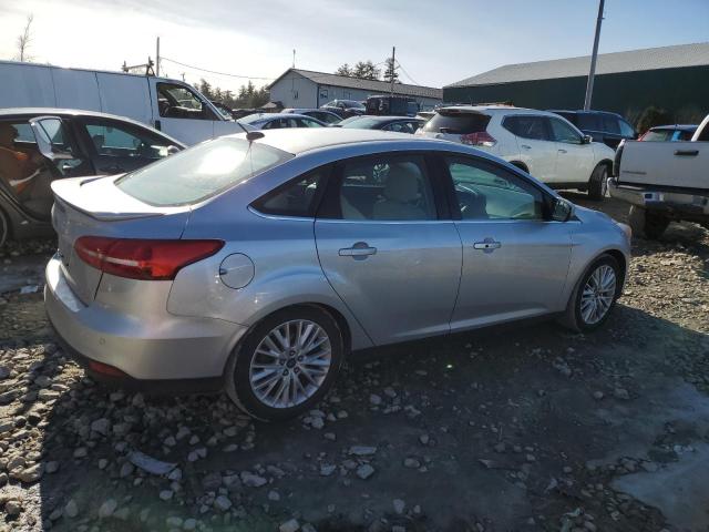 1FADP3J27HL291403 - 2017 FORD FOCUS TITANIUM SILVER photo 3