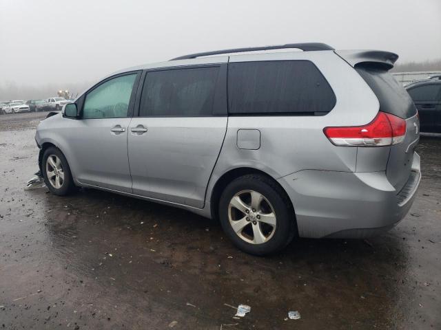 5TDKK3DC7BS099862 - 2011 TOYOTA SIENNA LE SILVER photo 2