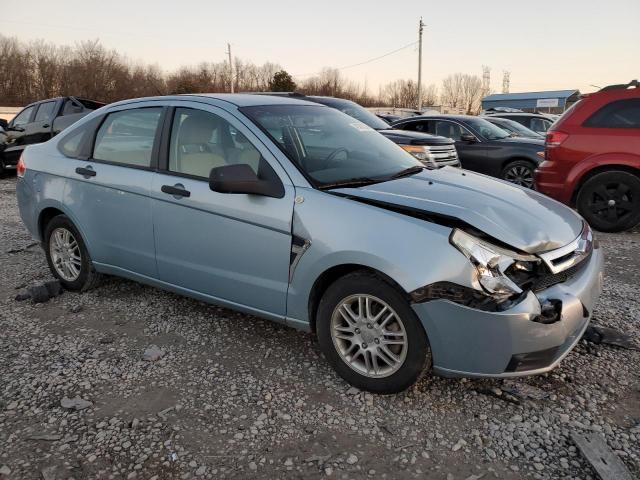 1FAHP35N78W225647 - 2008 FORD FOCUS SE BLUE photo 4