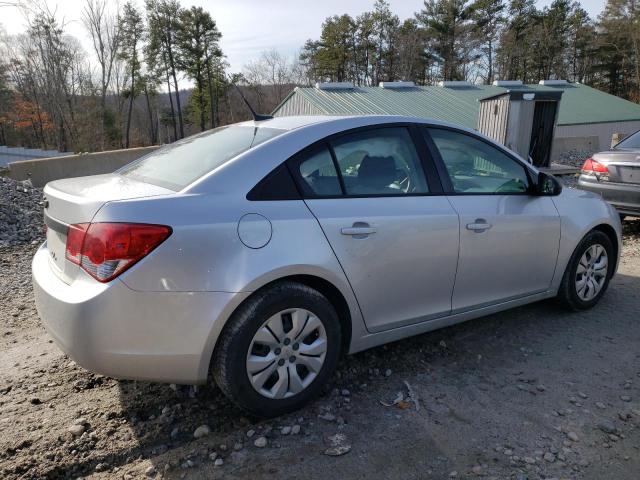 1G1PA5SG6E7253396 - 2014 CHEVROLET CRUZE LS SILVER photo 3