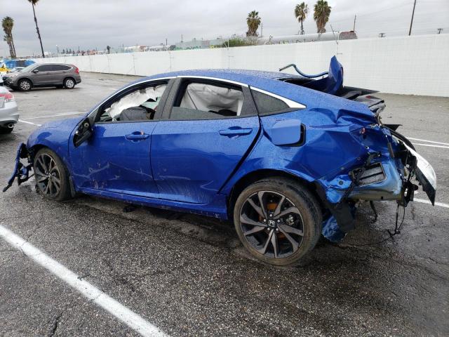 2HGFC2F89LH563995 - 2020 HONDA CIVIC SPORT 蓝色 照片 2