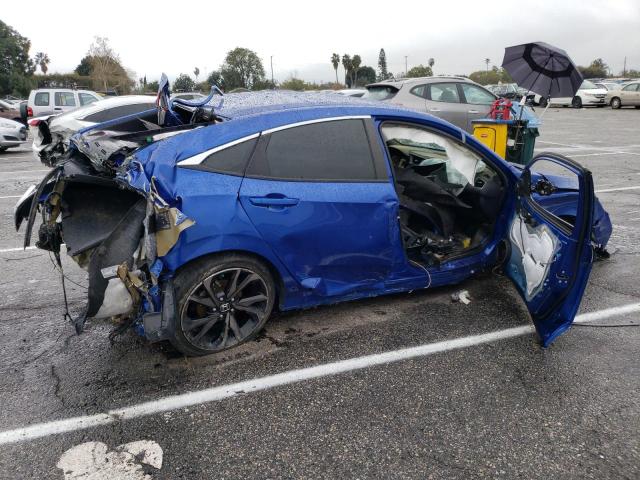 2HGFC2F89LH563995 - 2020 HONDA CIVIC SPORT 蓝色 照片 3