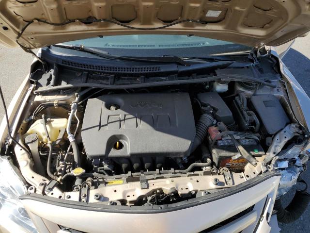 5YFBU4EE3CP063452 - 2012 TOYOTA COROLLA BASE GOLD photo 11