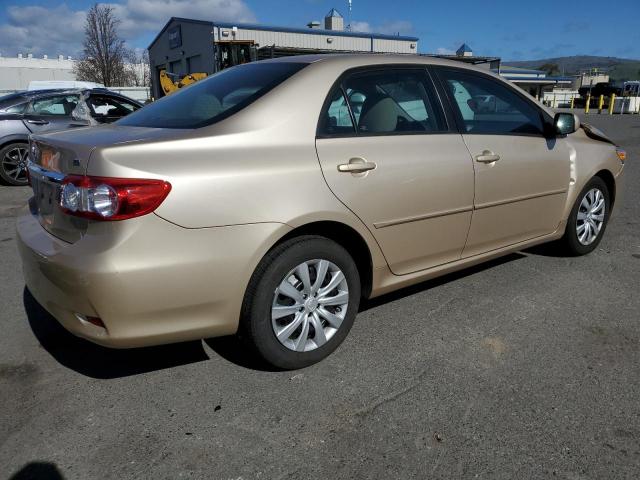 5YFBU4EE3CP063452 - 2012 TOYOTA COROLLA BASE GOLD photo 3