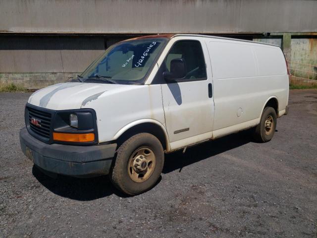 1GTHG35U051166631 - 2005 GMC SAVANA G3500 WHITE photo 1