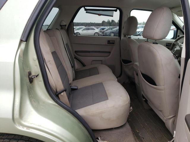 1FMCU49H68KD39360 - 2008 FORD ESCAPE HEV GREEN photo 10