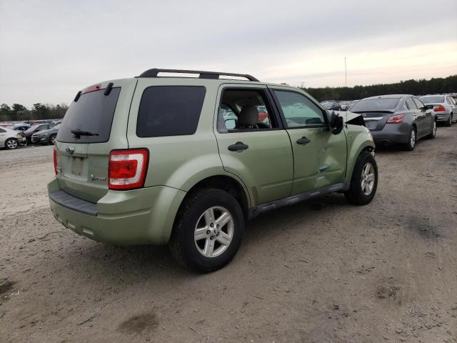 1FMCU49H68KD39360 - 2008 FORD ESCAPE HEV GREEN photo 3