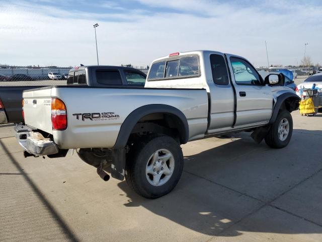 5TESN92N62Z070323 - 2002 TOYOTA TACOMA XTRACAB PRERUNNER 银色 照片 3