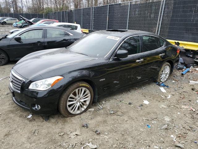 JN1EY1AP0CM910182 - 2012 INFINITI M35H BLACK photo 1