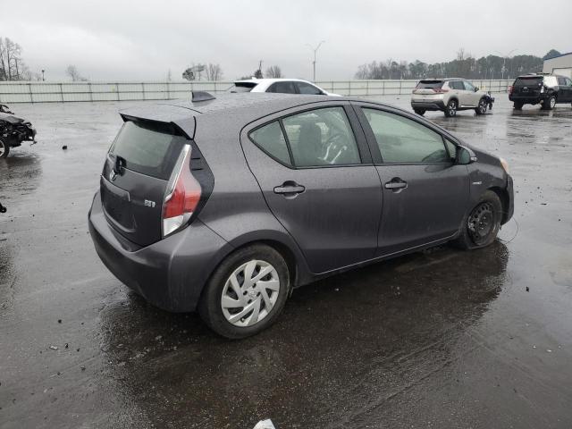 JTDKDTB36F1098704 - 2015 TOYOTA PRIUS C GRAY photo 3