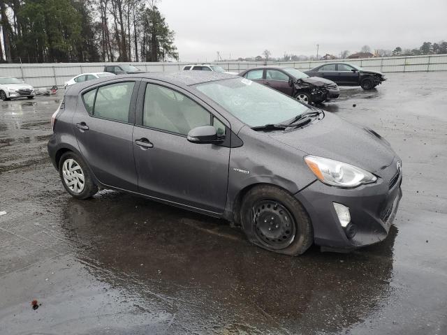 JTDKDTB36F1098704 - 2015 TOYOTA PRIUS C GRAY photo 4