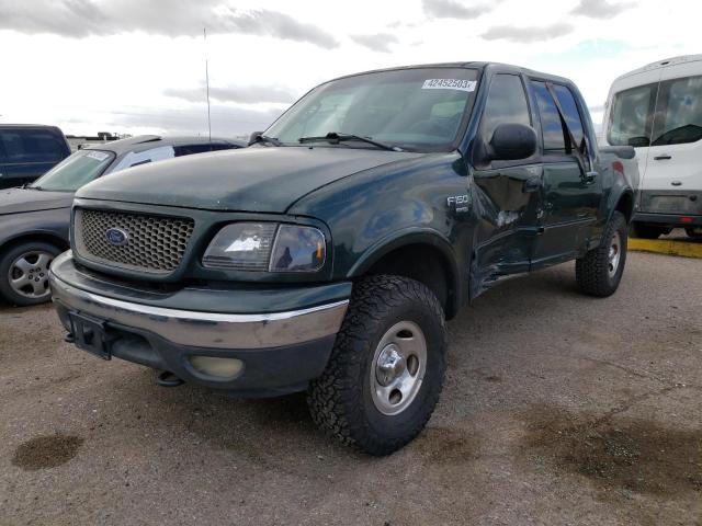 1FTRW08LX2KE29996 - 2002 FORD F150 SUPER GREEN photo 1