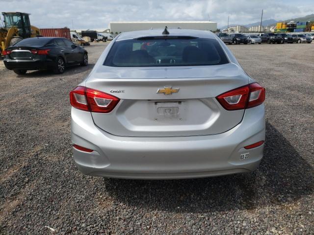 1G1BJ5SM2K7105242 - 2019 CHEVROLET CRUZE SILVER photo 6