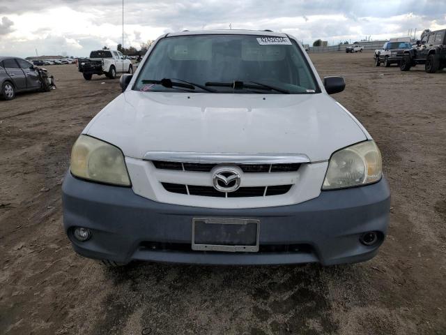 4F2YZ02Z36KM34611 - 2006 MAZDA TRIBUTE I WHITE photo 5