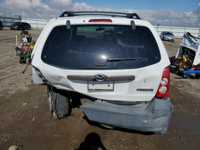 4F2YZ02Z36KM34611 - 2006 MAZDA TRIBUTE I WHITE photo 6