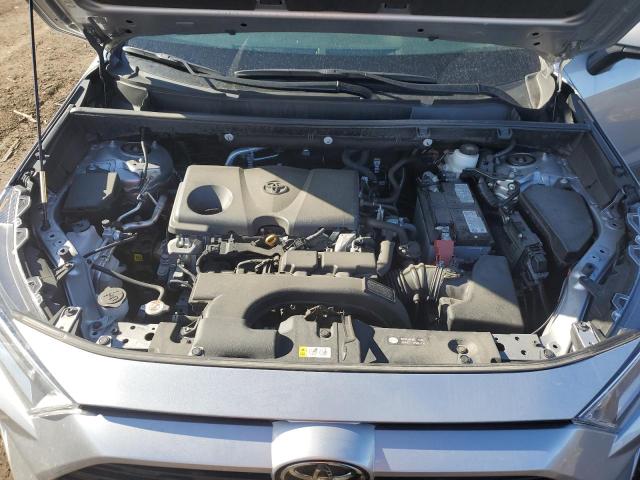 2T3A1RFV2MC170727 - 2021 TOYOTA RAV4 XLE PREMIUM SILVER photo 11