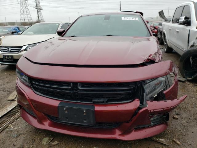 2C3CDXHG3JH128732 - 2018 DODGE CHARGER SXT PLUS BURGUNDY photo 5