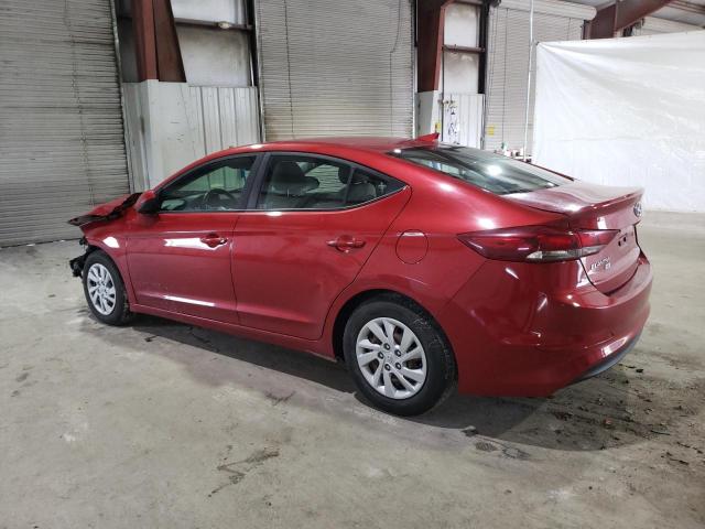 5NPD74LF4HH181204 - 2017 HYUNDAI ELANTRA SE RED photo 2