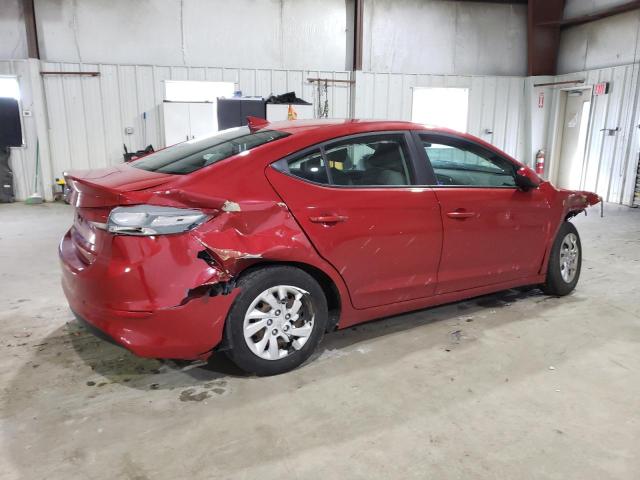 5NPD74LF4HH181204 - 2017 HYUNDAI ELANTRA SE RED photo 3