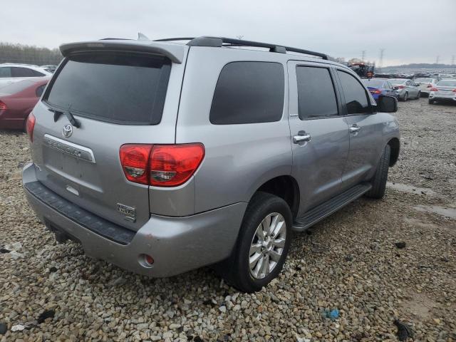 5TDDW5G18AS028901 - 2010 TOYOTA SEQUOIA PLATINUM SILVER photo 3