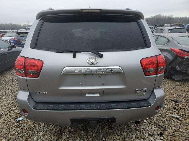 5TDDW5G18AS028901 - 2010 TOYOTA SEQUOIA PLATINUM SILVER photo 6