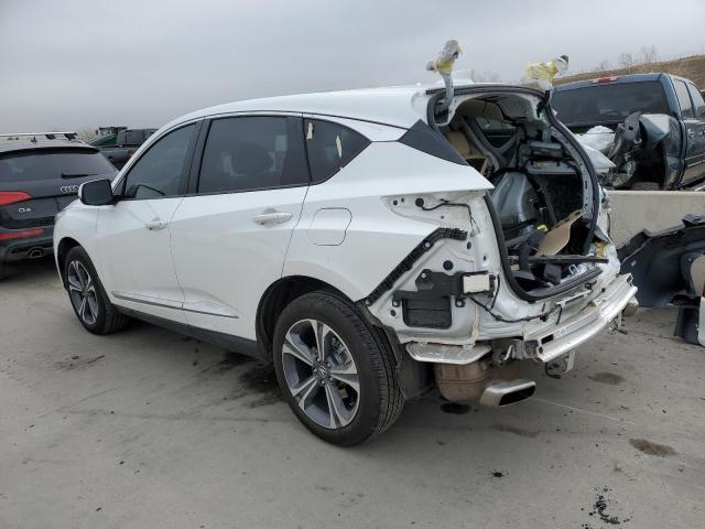 5J8TC2H77NL007911 - 2022 ACURA RDX ADVANCE WHITE photo 2