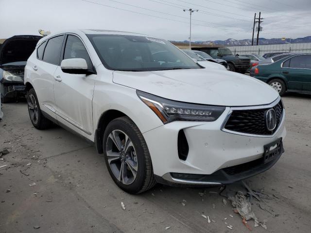 5J8TC2H77NL007911 - 2022 ACURA RDX ADVANCE WHITE photo 4