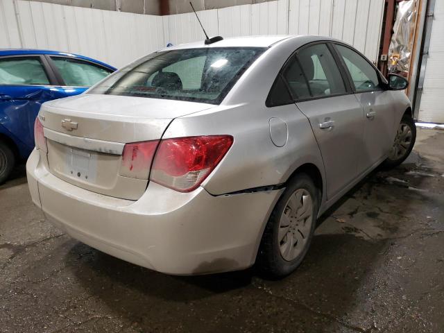 1G1PB5SH0G7206227 - 2016 CHEVROLET CRUZE LIMI LS SILVER photo 3