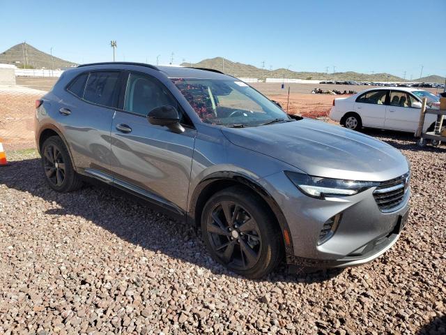 LRBFZPR42MD148632 - 2021 BUICK ENVISION ESSENCE Մոխրագույն լուսանկար 4