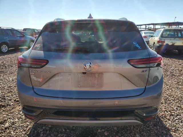 LRBFZPR42MD148632 - 2021 BUICK ENVISION ESSENCE Մոխրագույն լուսանկար 6