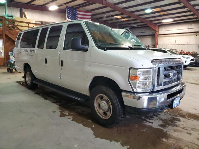 1FBSS3BL2CDA25530 - 2012 FORD ECONOLINE E350 SUPER DUTY WAGON WHITE photo 4