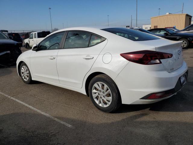 5NPD74LF2KH460996 - 2019 HYUNDAI ELANTRA SE WHITE photo 2