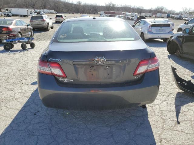 4T1BF3EK8BU131297 - 2011 TOYOTA CAMRY BASE GRAY photo 6