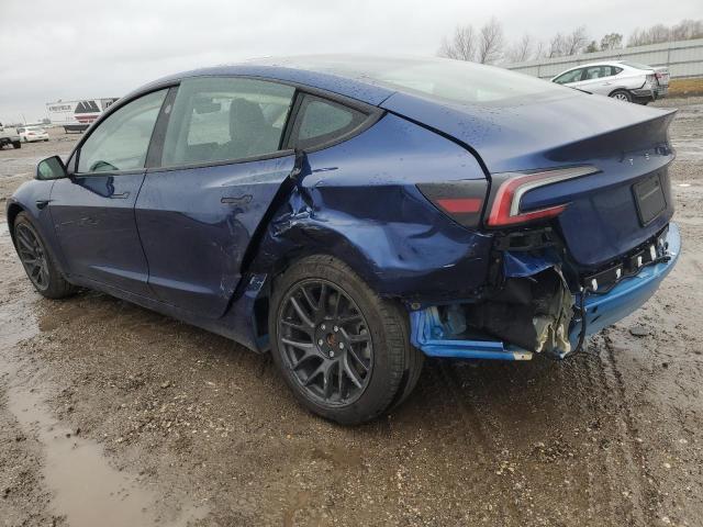 5YJ3E1EA4RF788771 - 2024 TESLA MODEL 3 Blau Foto 2