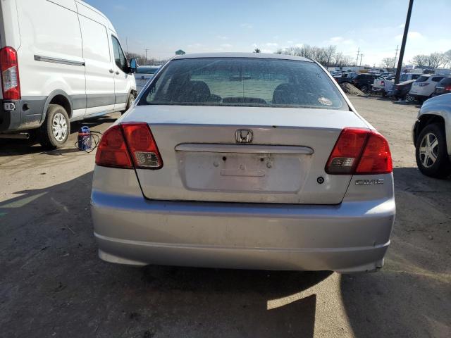 1HGES26834L002503 - 2004 HONDA CIVIC EX SILVER photo 6