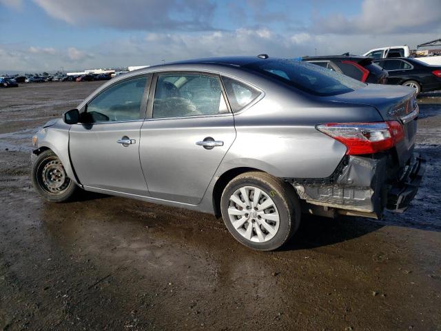 3N1AB7AP5HY408971 - 2017 NISSAN SENTRA S GRAY photo 2