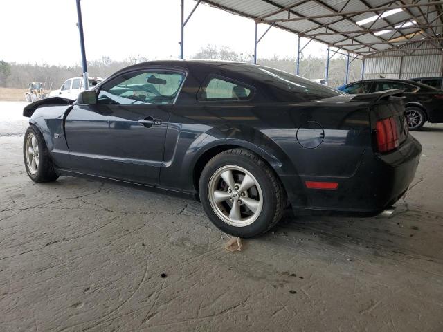 1ZVHT82H975259530 - 2007 FORD MUSTANG GT BLACK photo 2