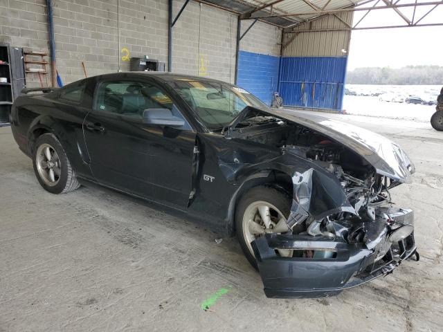 1ZVHT82H975259530 - 2007 FORD MUSTANG GT BLACK photo 4