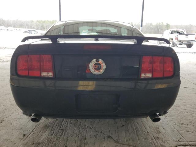 1ZVHT82H975259530 - 2007 FORD MUSTANG GT BLACK photo 6