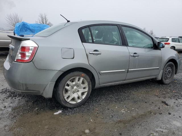 3N1AB6AP2CL763595 - 2012 NISSAN SENTRA 2.0 SILVER photo 3