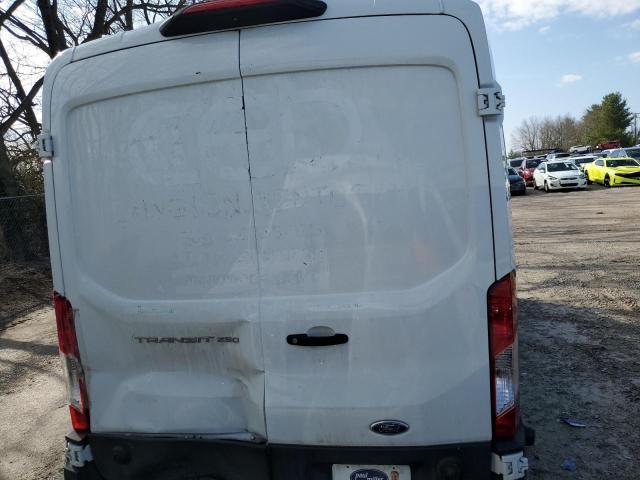 1FTYR2CM9KKA74382 - 2019 FORD TRANSIT T-250 WHITE photo 6