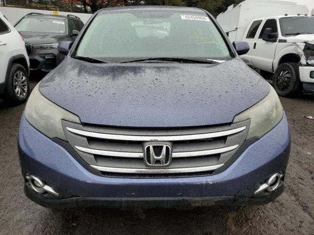 JHLRM4H57CC011327 - 2012 HONDA CR-V EX BLUE photo 5