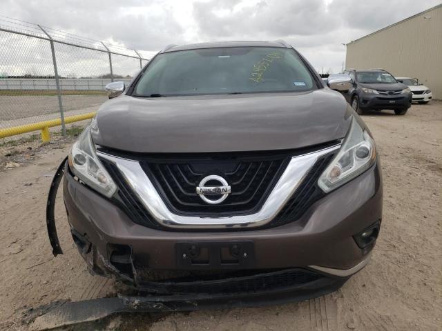 5N1AZ2MH0FN233633 - 2015 NISSAN MURANO S BROWN photo 5