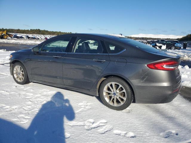 3FA6P0MU9LR142408 - 2020 FORD FUSION SEL BLACK photo 2