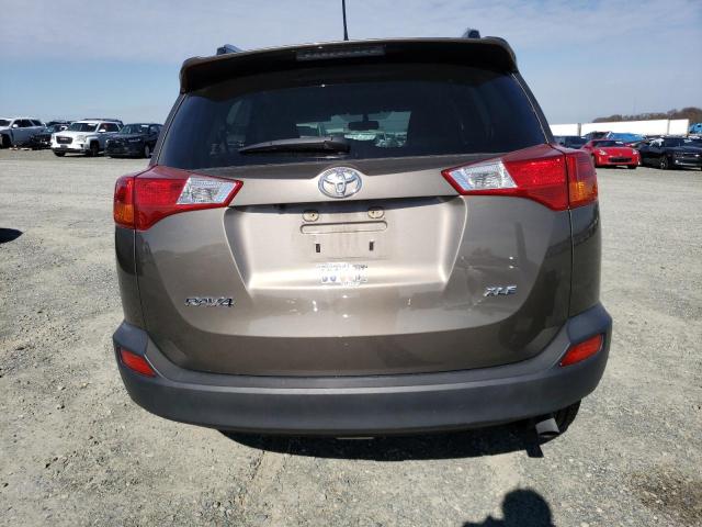 JTMWFREV6FD053501 - 2015 TOYOTA RAV4 XLE GRAY photo 6