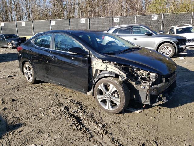 KMHDH4AH3GU588139 - 2016 HYUNDAI ELANTRA SE BLACK photo 4